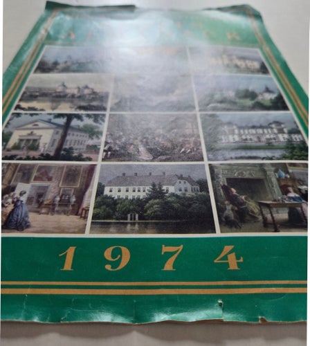 Slotts almanack 1974 från Hemmets Veckotidning