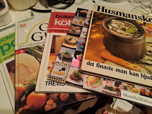 Bokpaket: Husmanskost, Boken om Kött av Lotte H, ICA Gott,Gott