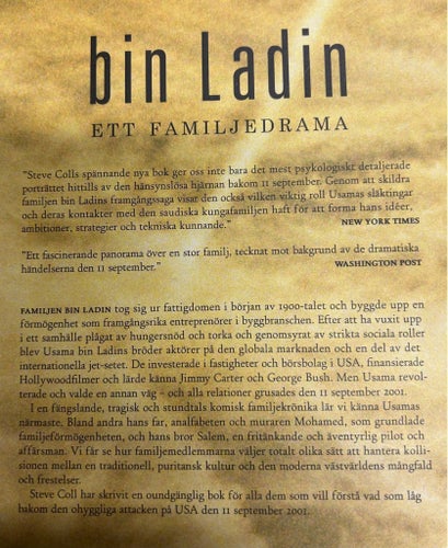bin Ladin: Ett familjedrama av Steve Coll