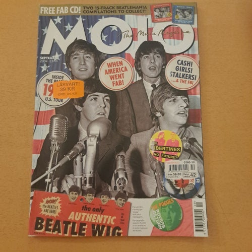 Mojo The Music Magazine med The Beatles, September 2004