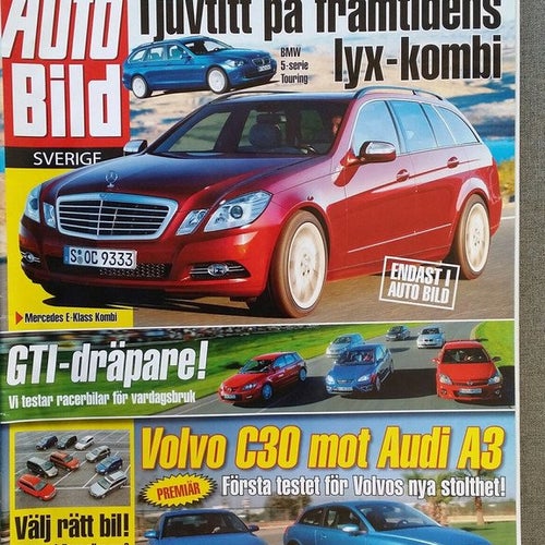 Auto Bild Sverige 23 2006: Volvo C30 vs Audi A3, Dodge Nitro, Mercedes CL 63 AMG