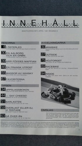 Bike Touring nr 5 1987: Honda VFR 750, Kawasaki 1000 GTR, BMW K 100 RS