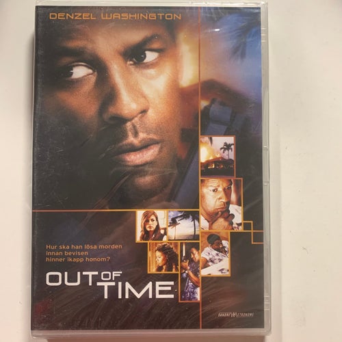 OUT OF TIME. DENZEL WASHINGTON. DVD THRILLER -03. INPLASTAD