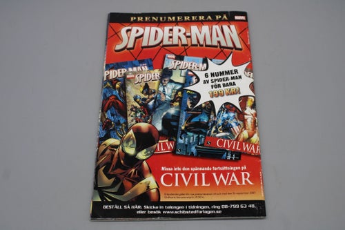 Spider-Man Nr 6 2007 Civil War Del 3
