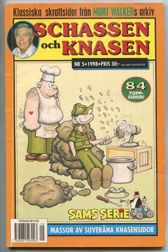Schassen och Knasen 1998 nr 5 Sams Serie
