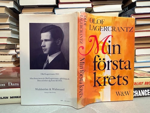 Min första krets av Olof Lagercrantz. Bok. Very good plus