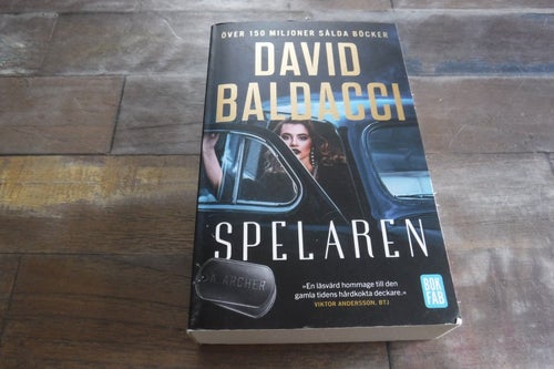 Spelaren, Författare David Baldacci