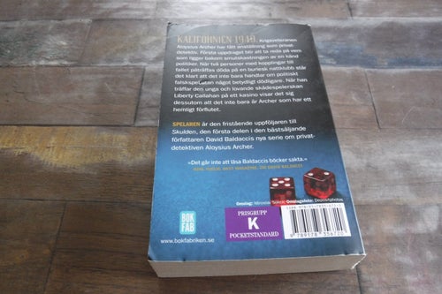 Spelaren, Författare David Baldacci