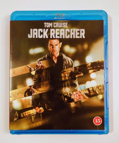 JACK REACHER - Spegelblank Bluray - billig frakt 12 kr !!!