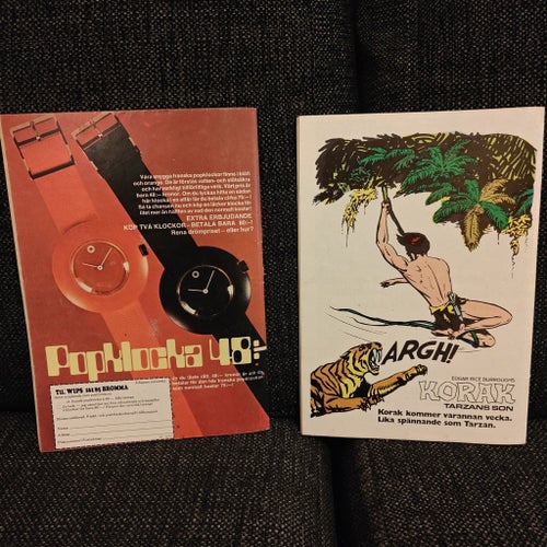 Tarzan - Apornas Son - Nr 19 år 1973 och nr 26 år 1974