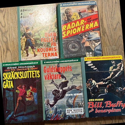 6 böcker från B Wallströms ungdomsböcker
