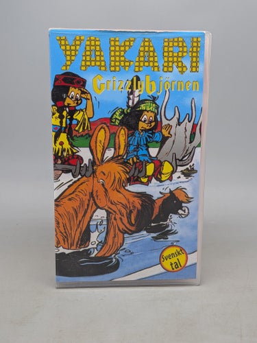 Yakari - Grizzlybjörnen - Svenskt tal - VHS