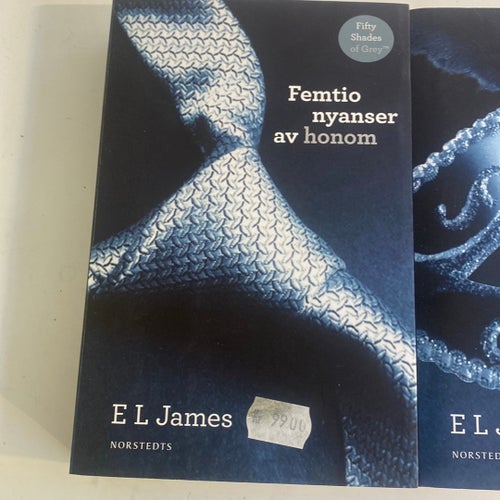 Femtio nyanser 3st poker böcker E L James