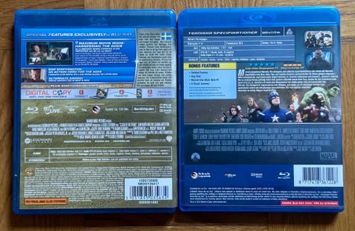 2st Bluray: Clash of the Titans & The Avengers