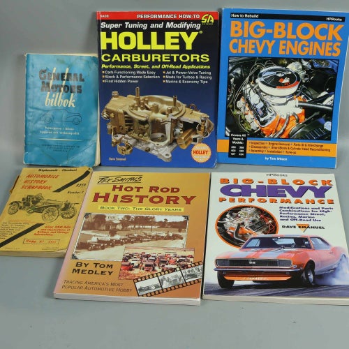 Klassisk V8- & Hot Rod-litteratur