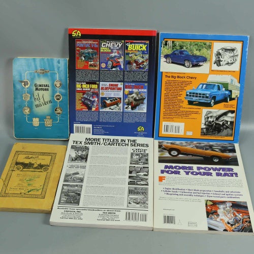 Klassisk V8- & Hot Rod-litteratur