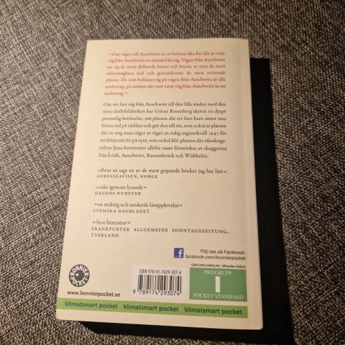 Ett kort uppehål på vägen från Auschwitzl av Göran Rosenberg, 2012