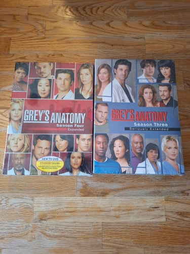 Grey's Anatomy Säsong 3 och 4 DVD-boxar