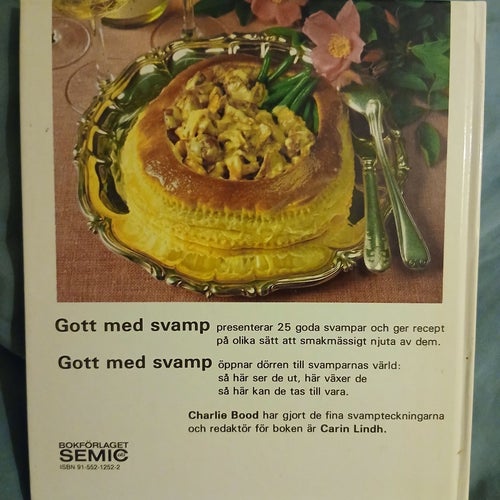 Inbunden Bok Gott med svamp, 1979