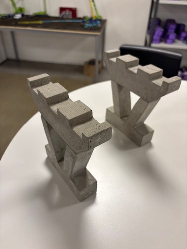 Brofästen modell Skala 1/50 - Last för bil eller display