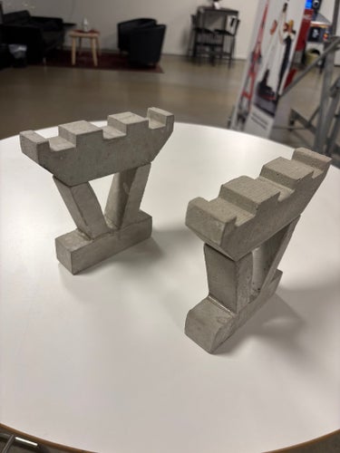 Brofästen modell Skala 1/50 - Last för bil eller display