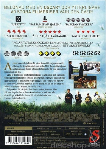 Avsked (2008) Yojiro Takita med Masahiro Motoki och Tsutomu Yamazaki.