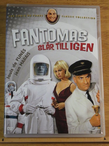 Fantomas slår till igen Louis De Funes Mkt fint skick