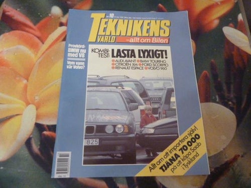TEKNIKENS VÄRLD, NR 10 - 1992, TIDNING