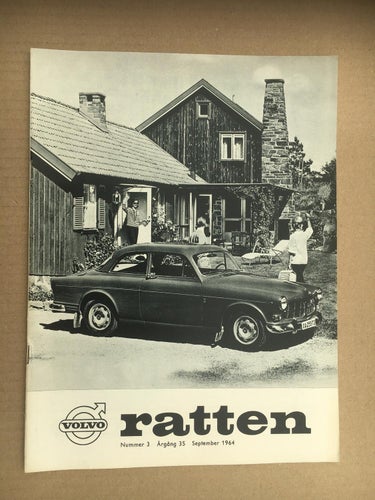 VOLVO Tidning Ratten 1964 Nr. 3