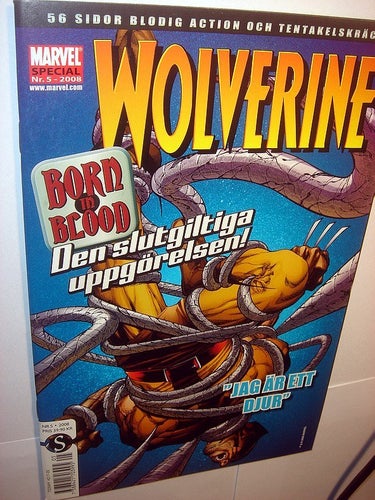 WOLVERINE MARVEL SPECIAL (svensk) NY OLÄST 2008 Nr 5