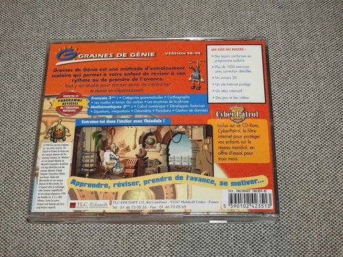 Graines de Génie CDROM Windows 95, 98 - TLC Edusoft