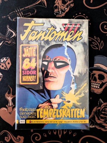 Fantomen, nr 9 (1985), inplastad
