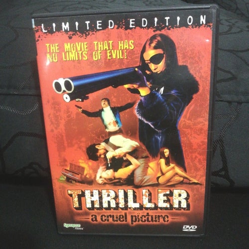 Thriller dvd raritet