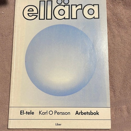 Ellära av Karl O Persson