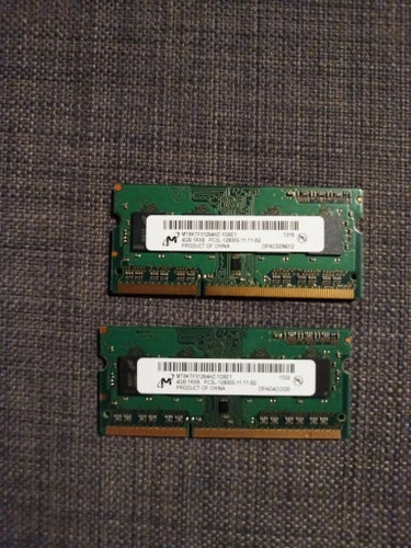 8GB 2x4GB DDR3 RAM-minnen för laptop