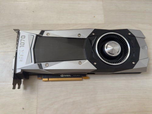 NVIDIA GeForce GTX 1070 Founders Edition (8 GB VRAM)