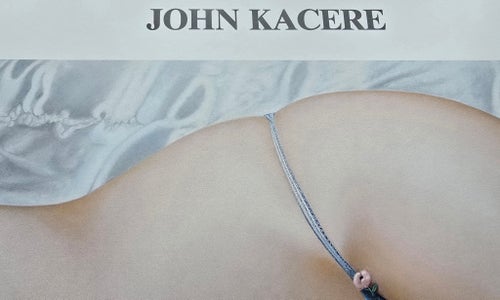 JOHN KACERE. Utställningsaffisch,Posters Greta offsettryck, O.K Harris, 1982