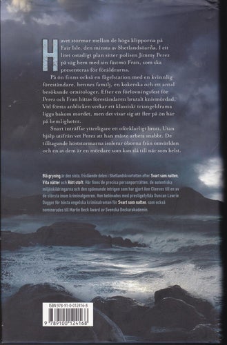Ann Cleeves / Blå Gryning / Shetlandsserien, del 4 / Inbunden / Nära nyskick