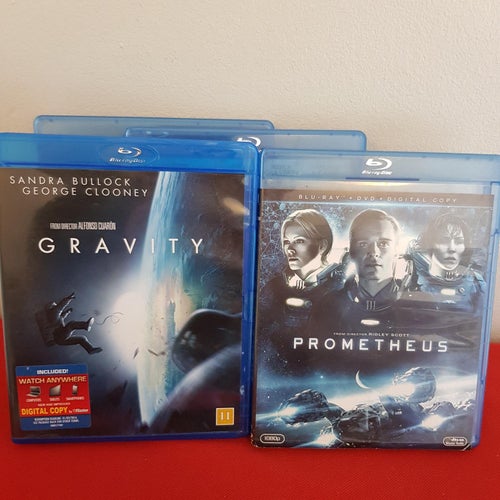 Blu-ray - Sci-Fi Bundle - 4 Filmer - Fint Skick