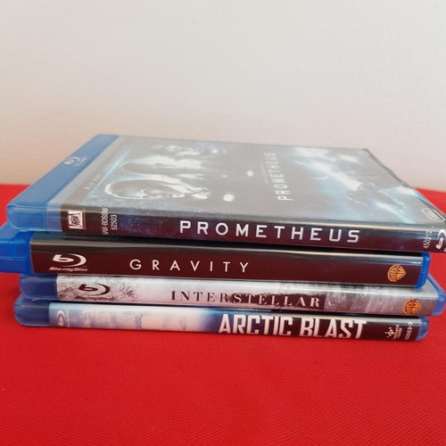 Blu-ray - Sci-Fi Bundle - 4 Filmer - Fint Skick