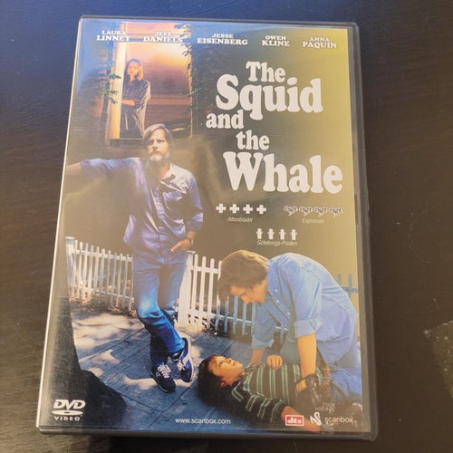 THE SQUID AND THE WHALE (Anna Paquin, Jesse Eisenberg) / DVD / SVENSK TEXT