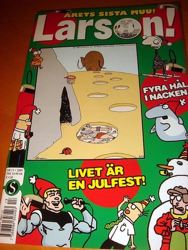 LARSON (svensk) NY OLÄST Nr 13 2009 !!!