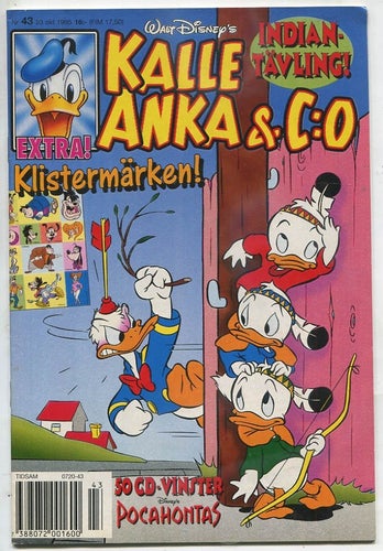 Kalle Anka 1995 nr 43 Kalle pyramidala problem