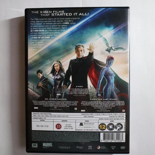 X-MEN - 3 - FILM COLLECTION