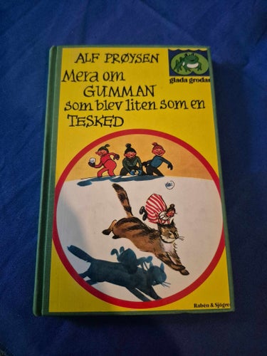 Mera om Gumman som blev liten som en tesked av Alf Prøysen