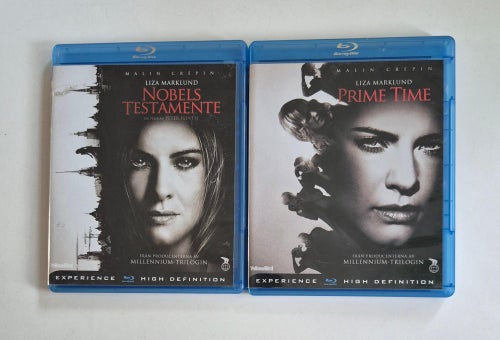 Nobels Testamente & Prime Time - Malin Crepin, Liza Marklund Nr 1-2 Blu-ray
