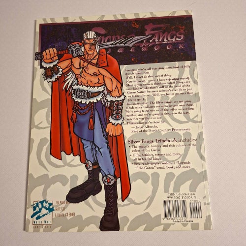 Silver Fangs Tribebook – Werewolf: The Apocalypse (1997) – Toppskick!