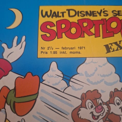 Walt Disney's Serier Sportlov Extra, februari 1971