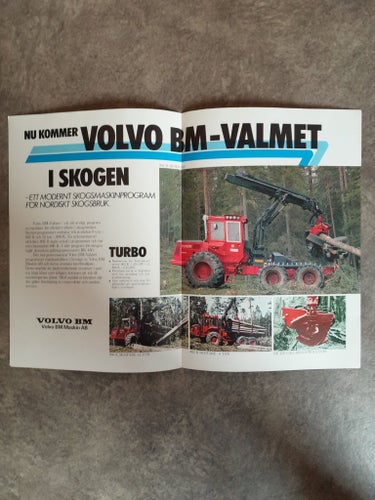 Broschyr: Volvo BM Valmet i skogen