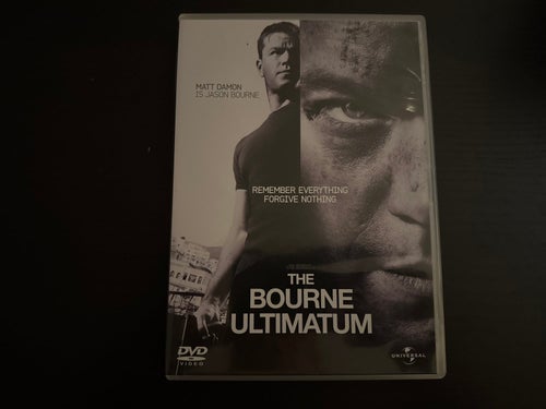 The Bourne Ultimatum Matt Damon. DVD